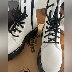 BRAND NEW ✨ Dr. Martens White Jadon Boots